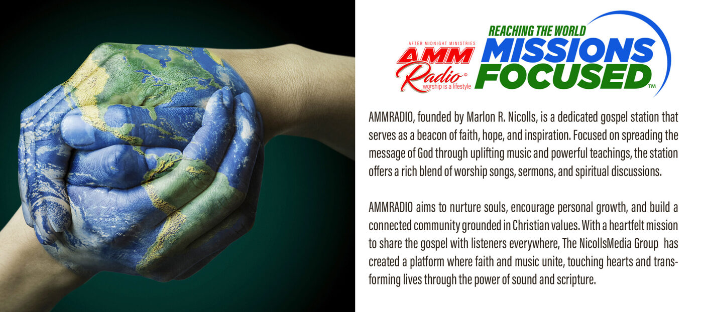AMM Radio mission focused campaign banner