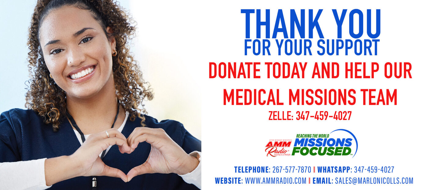 AMM Radio mission focused giving artwork